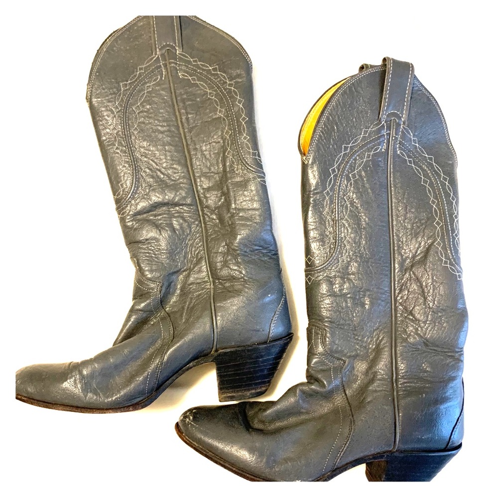 Gray Justin Boots